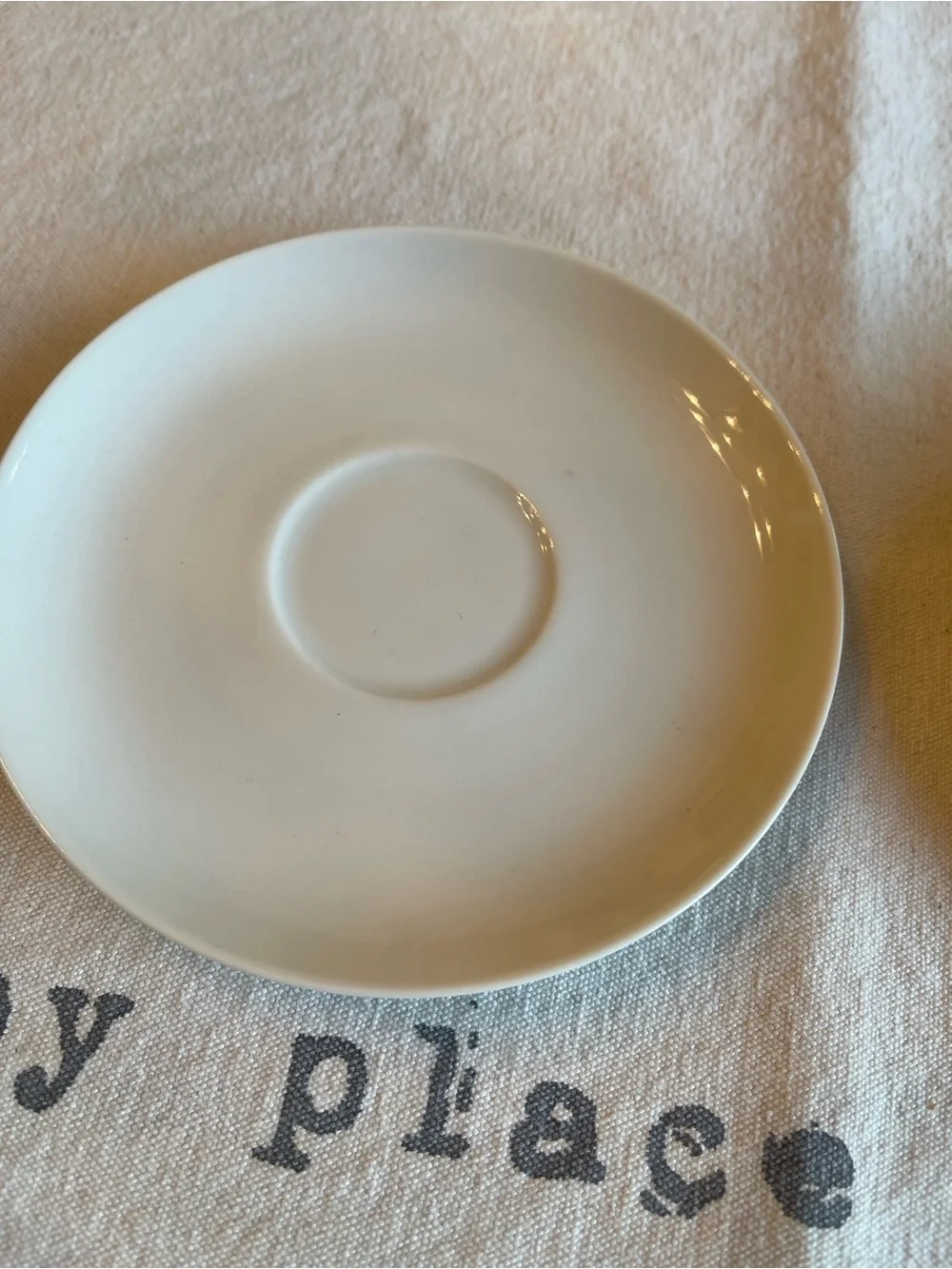 Classic White Arzberg Porcelain Tea Cup and Saucer Set - 2 German made